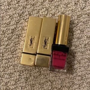really pretty color YSL lipsticks sell as a pack！